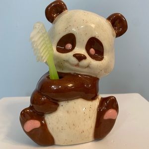 Baby toothbrush holder